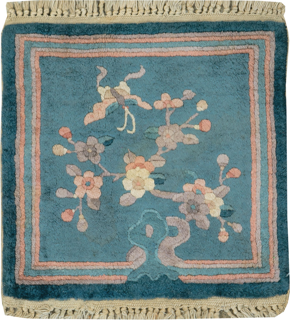 Vintage Chinese Art Deco Pictorial Rug, No.31526 - Galerie Shabab