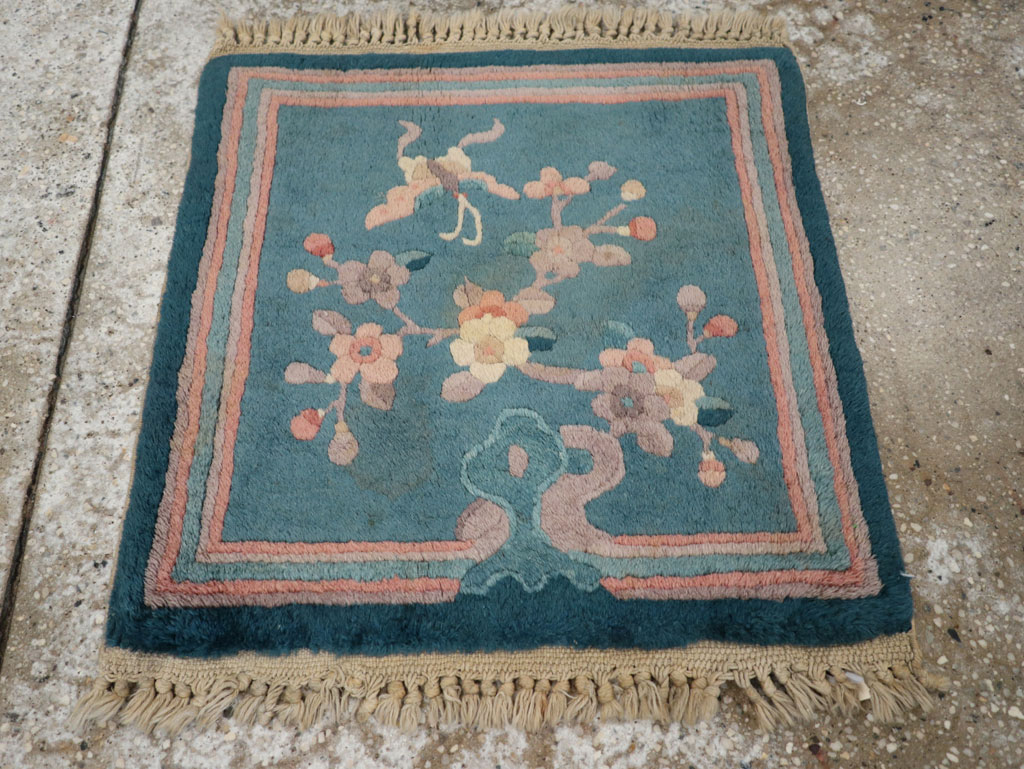 Vintage Chinese Art Deco Pictorial Rug, No.31526 - Galerie Shabab