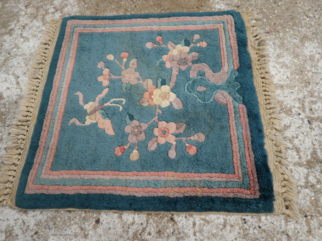 Vintage Chinese Art Deco Pictorial Rug, No.31526 - Galerie Shabab