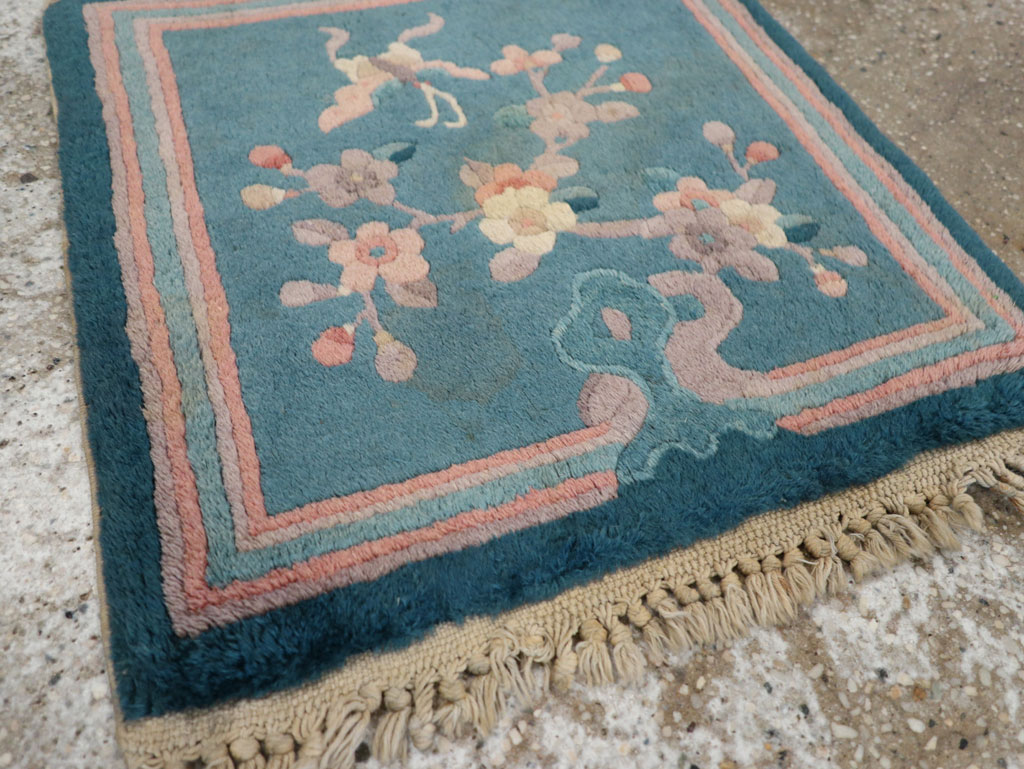 Vintage Chinese Art Deco Pictorial Rug, No.31526 - Galerie Shabab