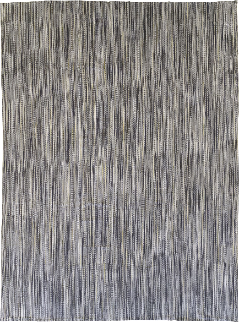 Modern Turkish Flatweave Large Carpet, No.31538 - Galerie Shabab
