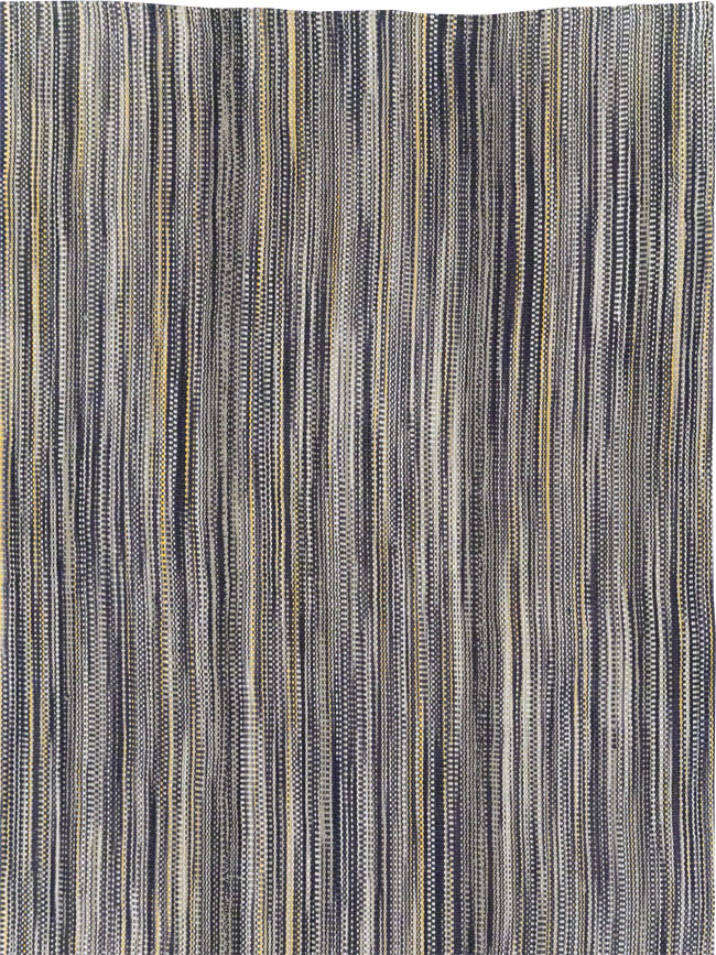 Modern Turkish Flatweave Large Carpet, No.31538 - Galerie Shabab