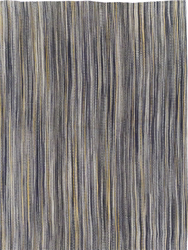 Modern Turkish Flatweave Large Carpet, No.31538 - Galerie Shabab