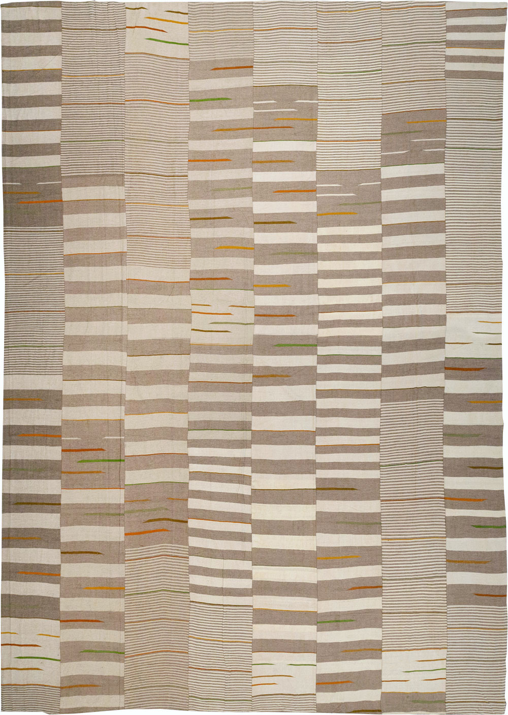 Modern Turkish Flatweave Kilim Oversize Carpet, No.31544 - Galerie Shabab