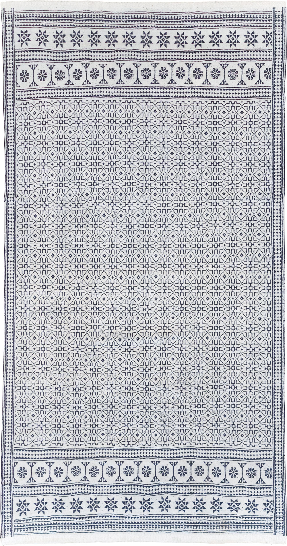 Vintage Persian Flatweave Kilim Large Carpet, No.31559 - Galerie Shabab