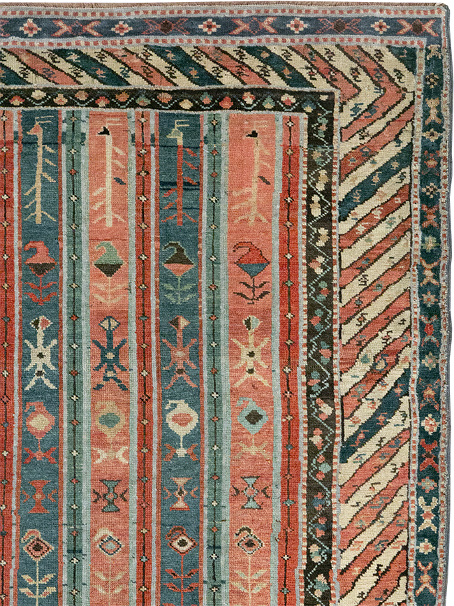 Antique Caucasian Karabagh Rug, No.31565 - Galerie Shabab