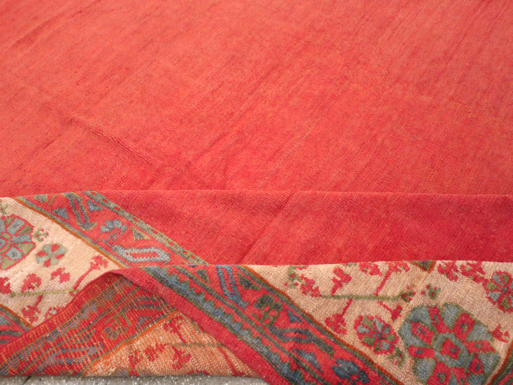 Antique Turkish Oushak Carpet, No.31567 - Galerie Shabab