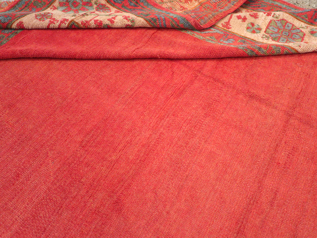 Antique Turkish Oushak Carpet, No.31567 - Galerie Shabab