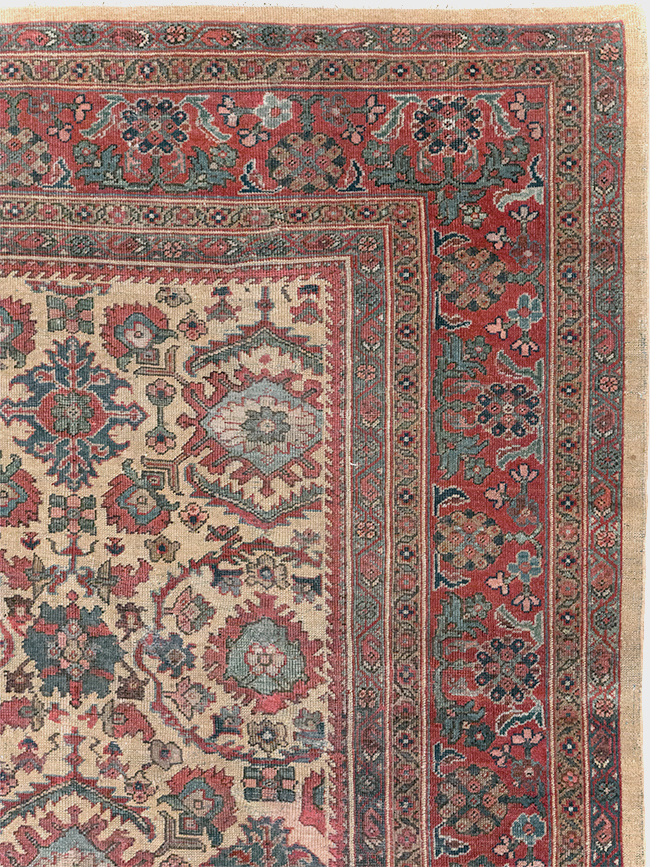 Antique Persian Mahal Carpet, No.31576 - Galerie Shabab
