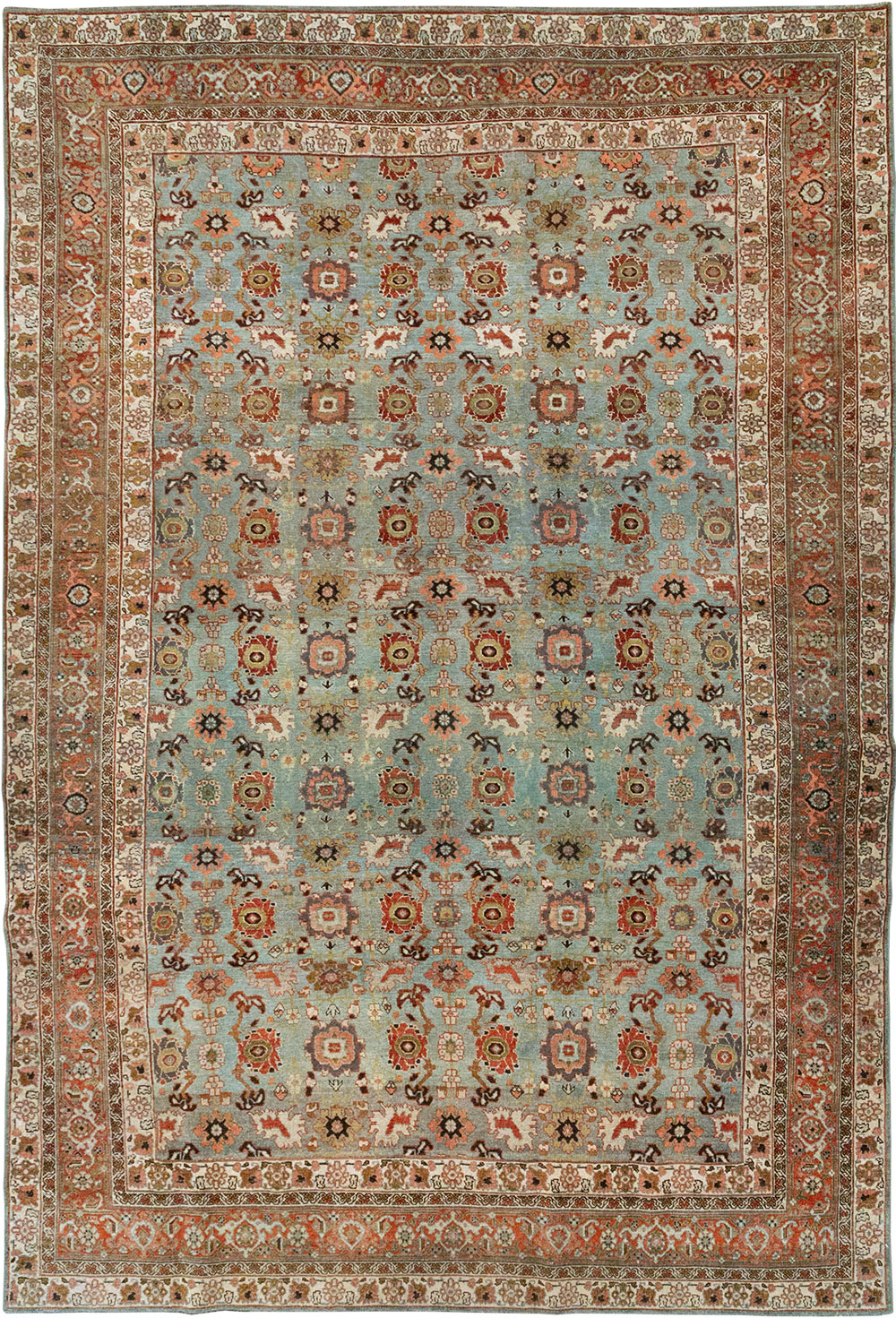 Antique Persian Bidjar Room Size Carpet, No.31577 - Galerie Shabab