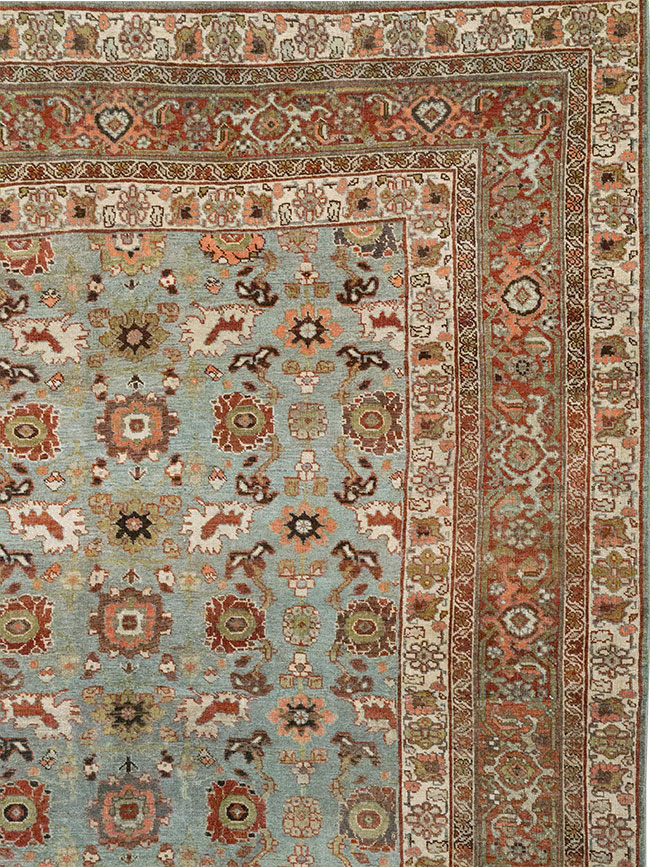 Antique Persian Bidjar Room Size Carpet, No.31577 - Galerie Shabab
