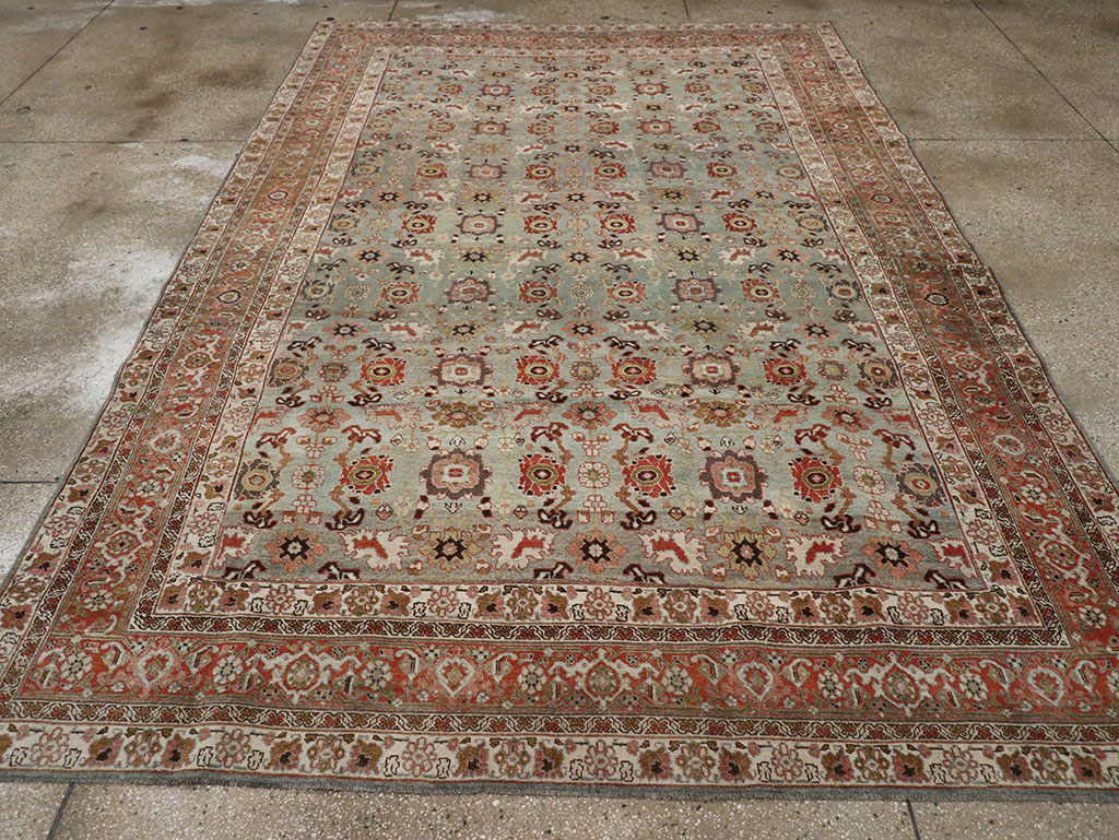 Antique Persian Bidjar Room Size Carpet, No.31577 - Galerie Shabab