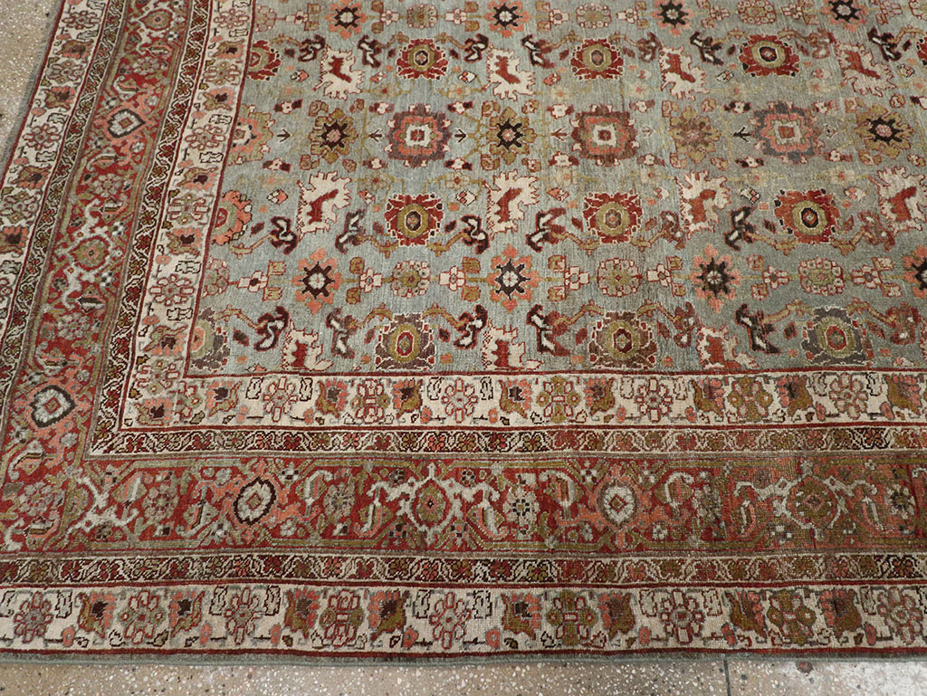 Antique Persian Bidjar Room Size Carpet, No.31577 - Galerie Shabab