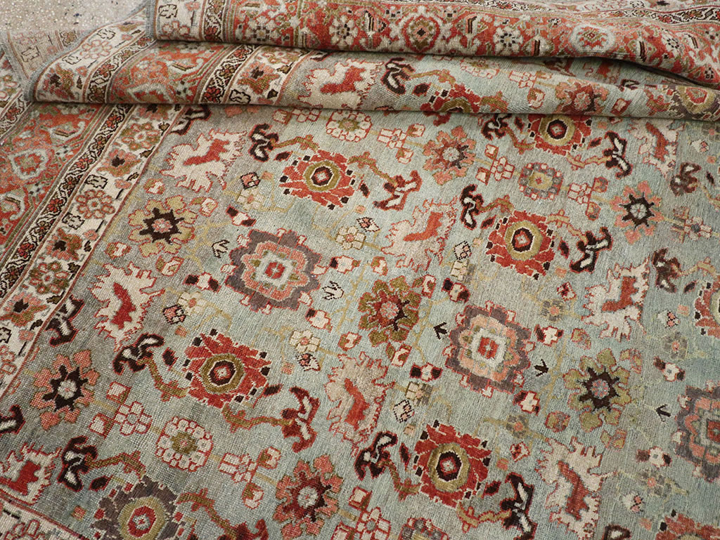 Antique Persian Bidjar Room Size Carpet, No.31577 - Galerie Shabab