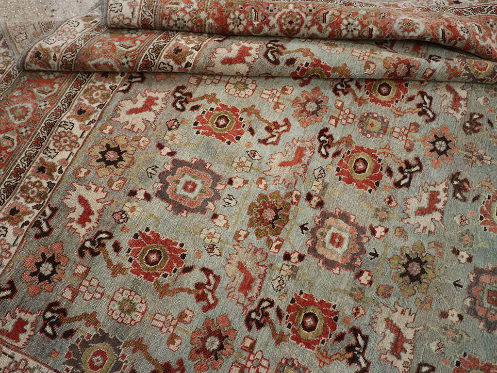 Antique Persian Bidjar Room Size Carpet, No.31577 - Galerie Shabab