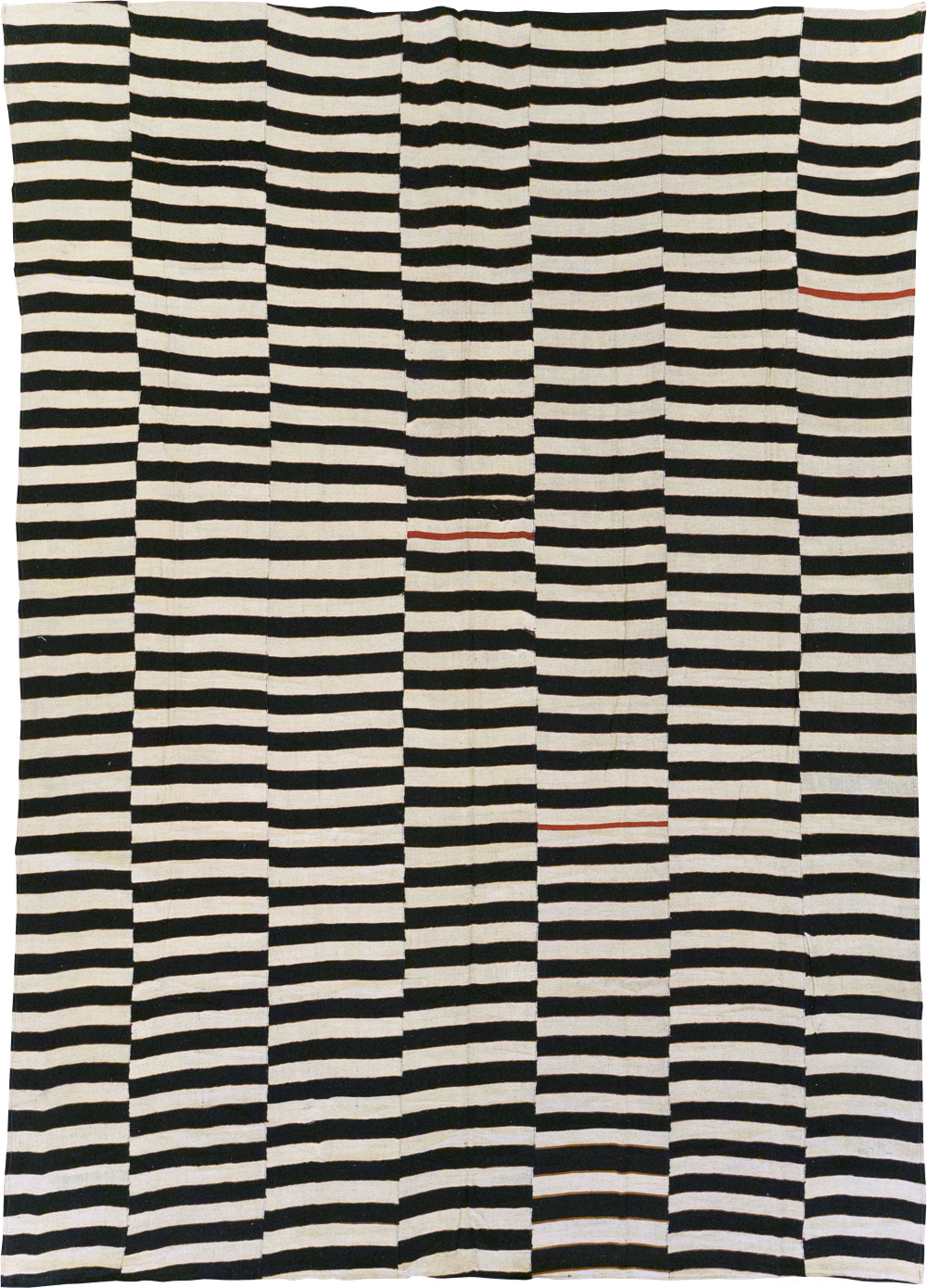 Modern Turkish Flatweave Kilim Room Size Carpet, No.31602 - Galerie Shabab