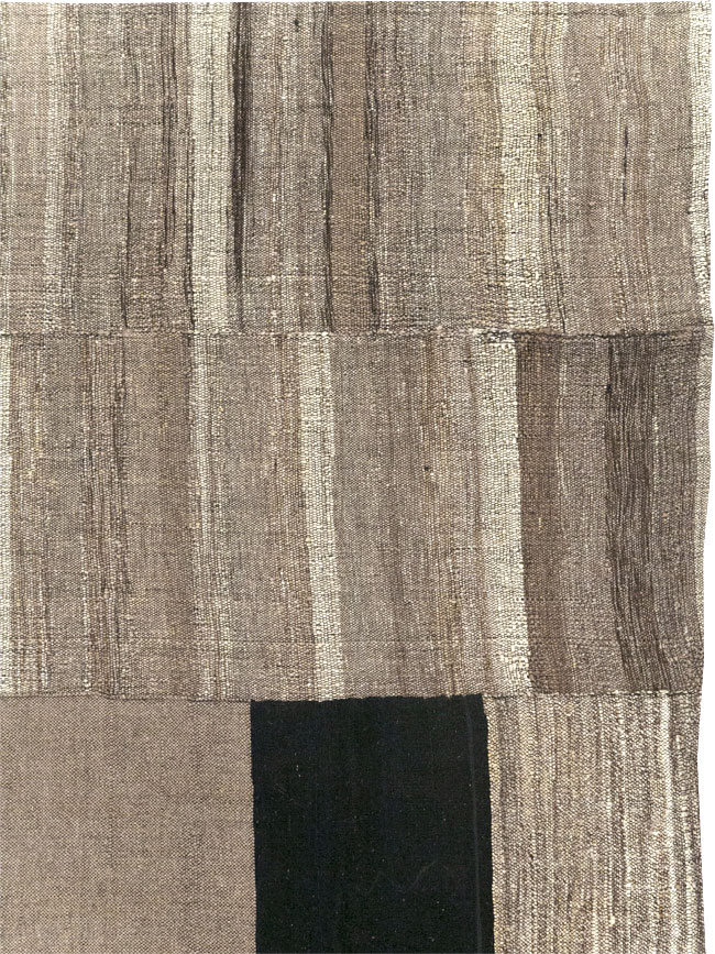 Modern Turkish Flatweave Room Size Carpet, No.31603 - Galerie Shabab