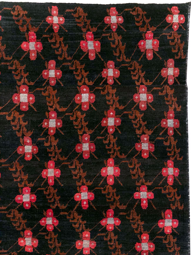 Vintage Turkish Anatolian Small Room Size Carpet, No.31613 - Galerie Shabab
