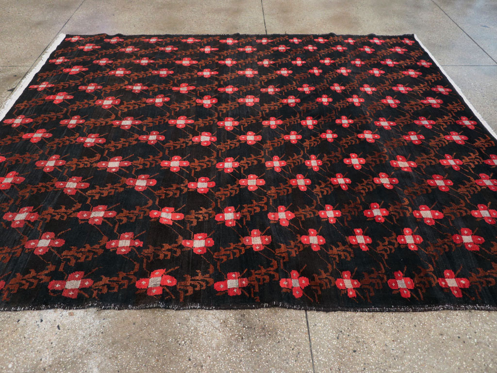 Vintage Turkish Anatolian Small Room Size Carpet, No.31613 - Galerie Shabab