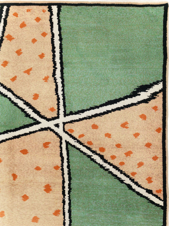 Vintage French Art Deco Room Size Carpet, No.31614 - Galerie Shabab