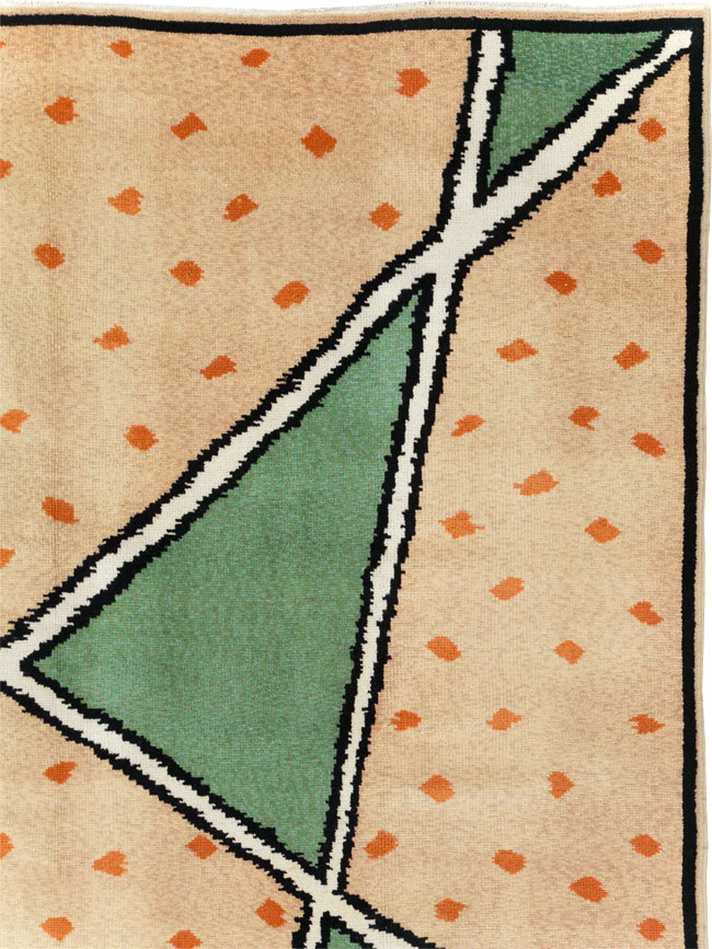 Vintage French Art Deco Room Size Carpet, No.31614 - Galerie Shabab