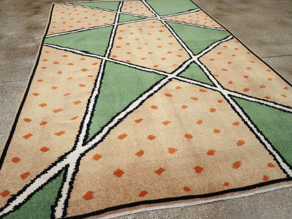 Vintage French Art Deco Room Size Carpet, No.31614 - Galerie Shabab