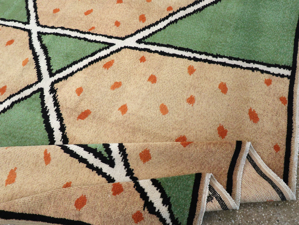 Vintage French Art Deco Room Size Carpet, No.31614 - Galerie Shabab