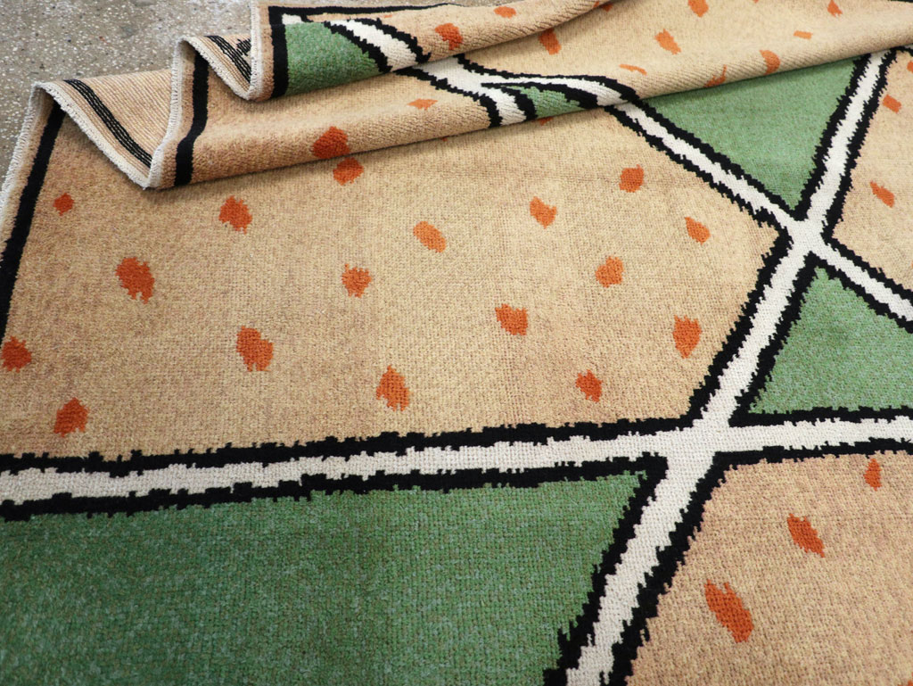 Vintage French Art Deco Room Size Carpet, No.31614 - Galerie Shabab