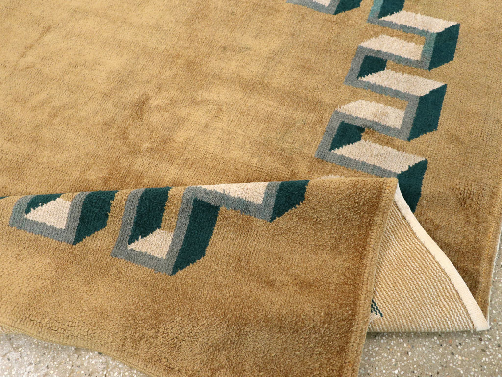 Vintage French Art Deco Carpet, No.31615 - Galerie Shabab