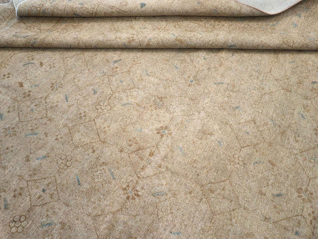 Vintage Persian Mahal Room Size Carpet, No.31619 - Galerie Shabab