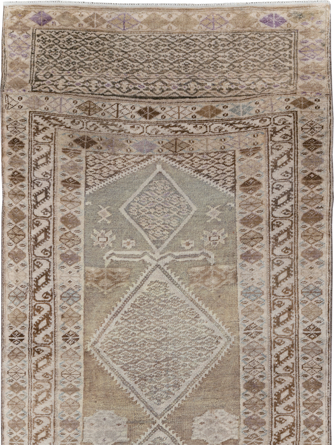Vintage Persian Kurd Long Runner, No.31636 - Galerie Shabab