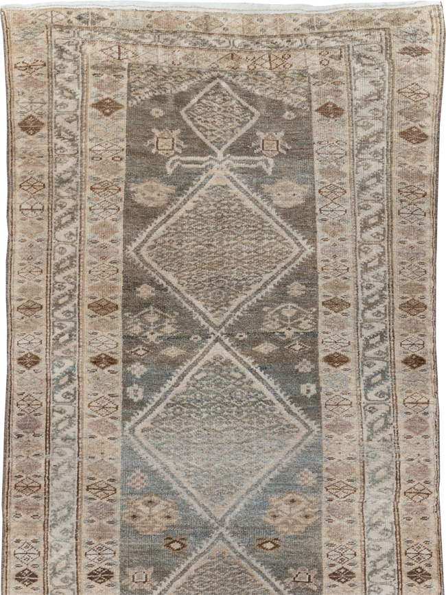 Vintage Persian Kurd Long Runner, No.31636 - Galerie Shabab