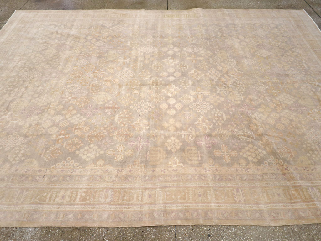 Vintage Persian Joshegan Room Size Carpet, No.31639 - Galerie Shabab