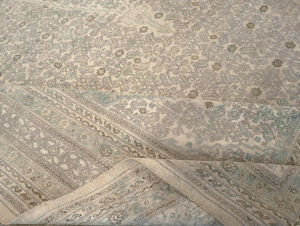 Vintage Persian Bibikabad Large Carpet, No.31640 - Galerie Shabab