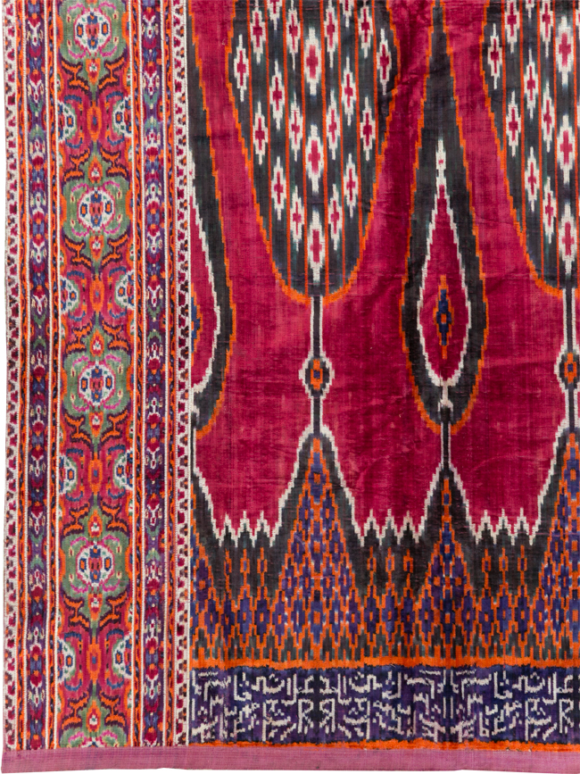 Antique Persian Yazd Silk Textile, No.31644 - Galerie Shabab