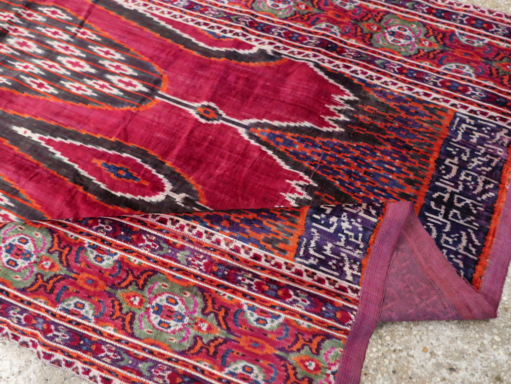 Antique Persian Yazd Silk Textile, No.31644 - Galerie Shabab