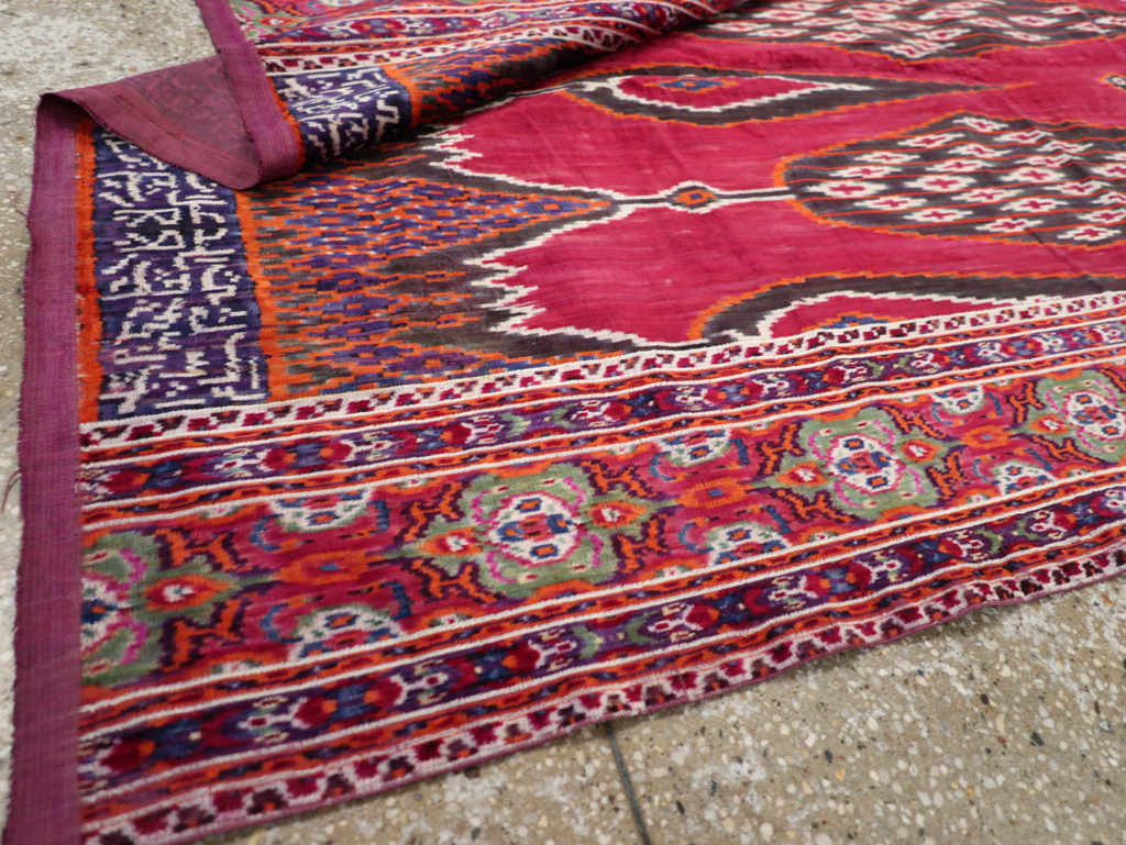 Antique Persian Yazd Silk Textile, No.31644 - Galerie Shabab