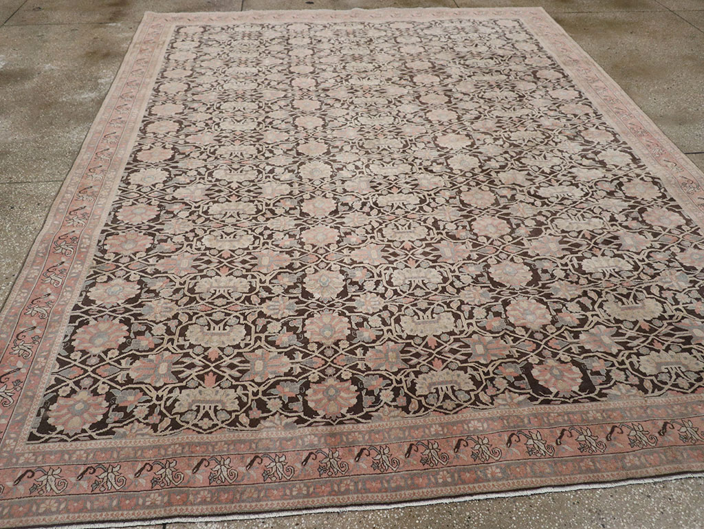 Vintage Persian Bidjar Room Size Carpet, No.31650 - Galerie Shabab