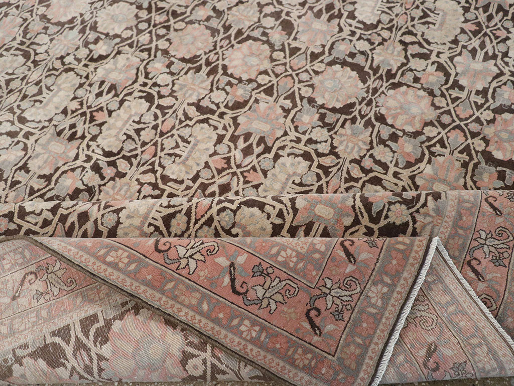 Vintage Persian Bidjar Room Size Carpet, No.31650 - Galerie Shabab