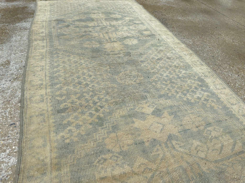 Antique Turkish Anatolian Small Runner, No.31654 - Galerie Shabab