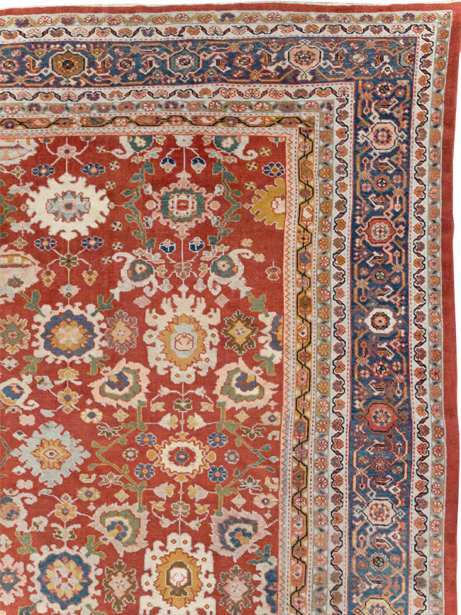 Antique Persian Mahal Oversize Carpet, No.31659 - Galerie Shabab