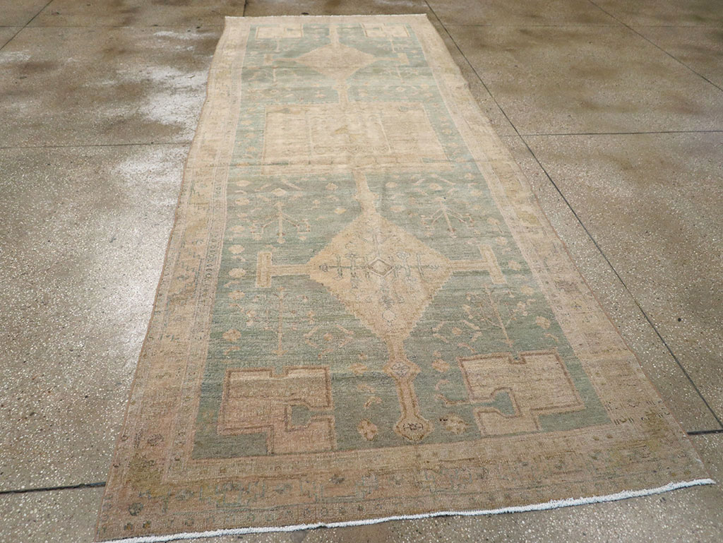 Antique Persian Bidjar Runner, No.31670 - Galerie Shabab
