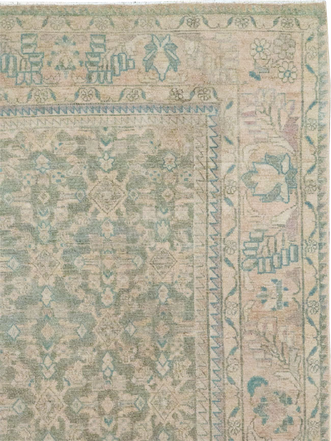 Antique Persian Malayer Small Room Size Carpet, No.31672 - Galerie Shabab