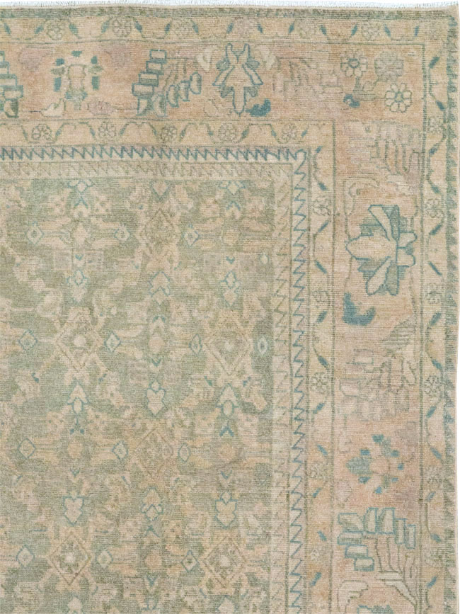 Antique Persian Malayer Small Room Size Carpet, No.31672 - Galerie Shabab