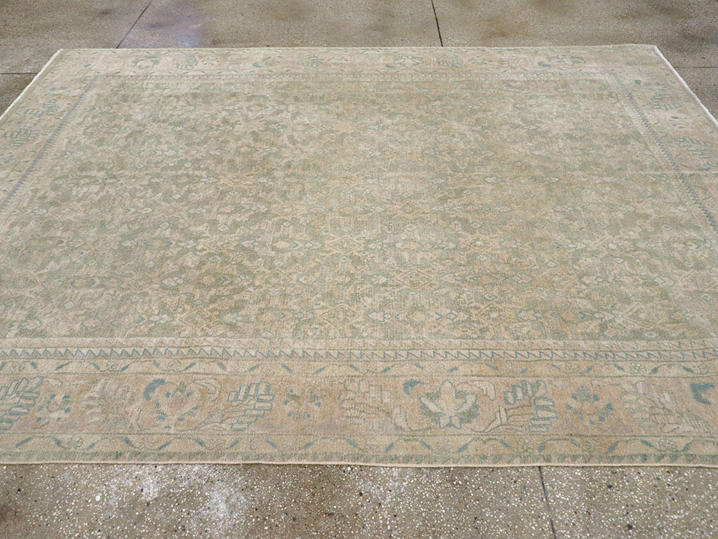 Antique Persian Malayer Small Room Size Carpet, No.31672 - Galerie Shabab