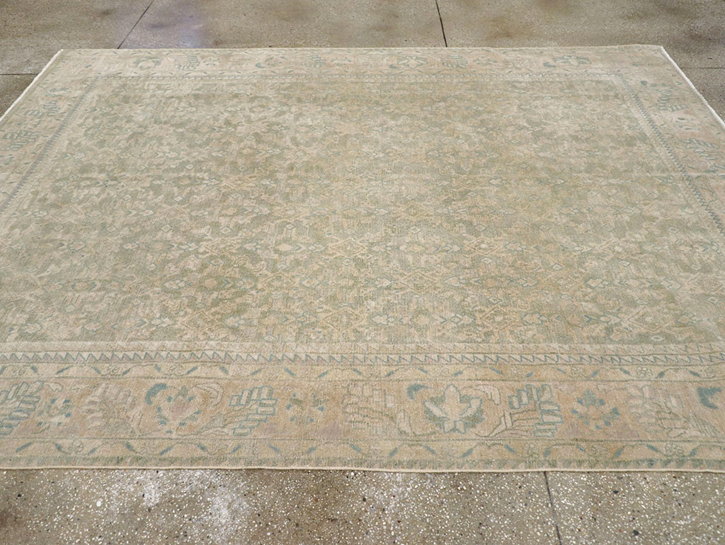 Antique Persian Malayer Small Room Size Carpet, No.31672 - Galerie Shabab