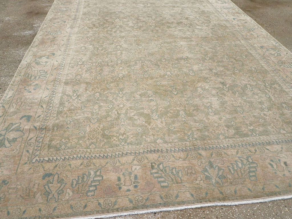 Antique Persian Malayer Small Room Size Carpet, No.31672 - Galerie Shabab