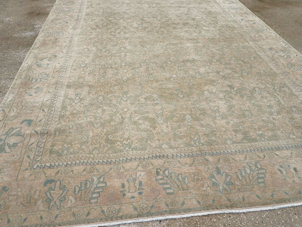 Antique Persian Malayer Small Room Size Carpet, No.31672 - Galerie Shabab