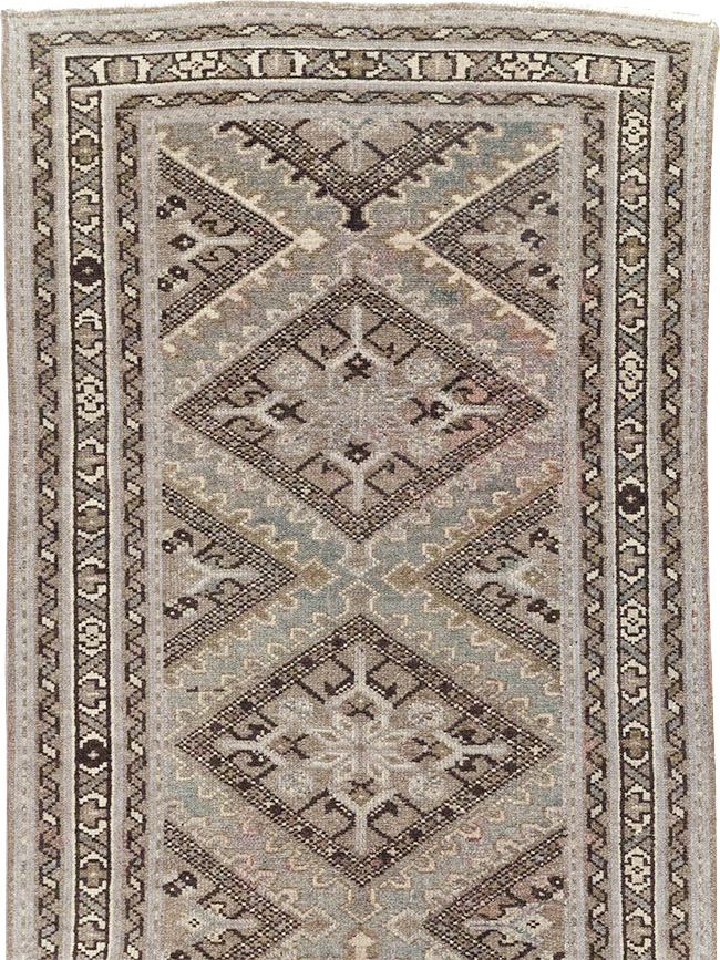 Vintage Persian Malayer Runner, No.31673 - Galerie Shabab