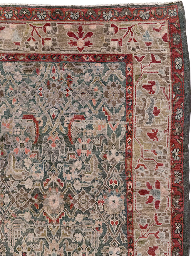 Antique Persian Malayer Gallery Rug, No.31680 - Galerie Shabab